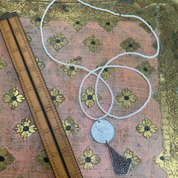 Hungarian coin pendant necklace - Picture 4 of 5